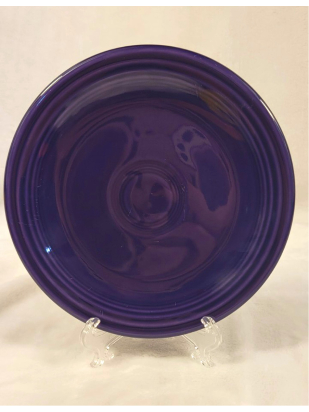 Homer Laughlin Fiesta Plum appetizer bread & butter Plate VHTF Fiestaware
